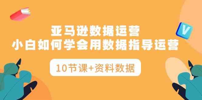 （10158期）亚马逊数据运营，小白如何学会用数据指导运营（10节课+资料数据）-蓝天网创